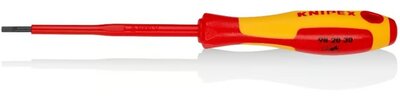 KNIPEX Csavarhúzó hasított fejű csavarokhoz 3,0*100