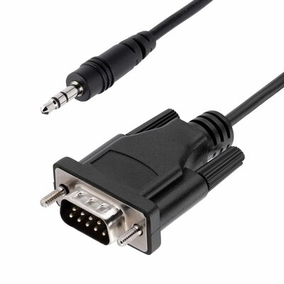Startech - 1 m-es (3 láb) DB9 - 3,5 mm-es soros kábel - 9M351M-RS232-CABLE