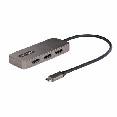 Startech - 3 portos USB-C többmonitoros adapter - MST14CD123HD