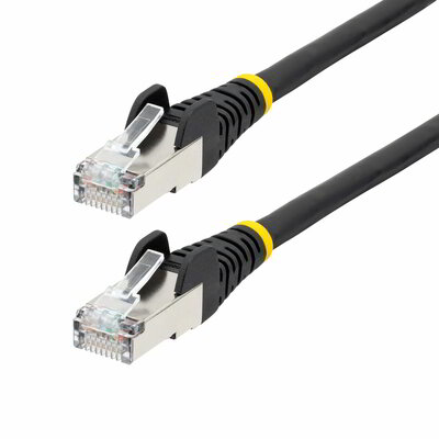 Startech - 50 cm-es CAT6a Ethernet kábel - NLBK-50C-CAT6A-PATCH