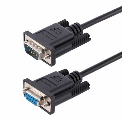 Startech - 3 m-es RS232 soros nullmodem kábel - 9FMNM-3M-RS232-CABLE