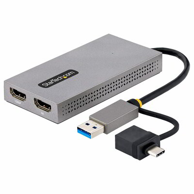 Startech - USB - kettős HDMI adapter - 107B-USB-HDMI