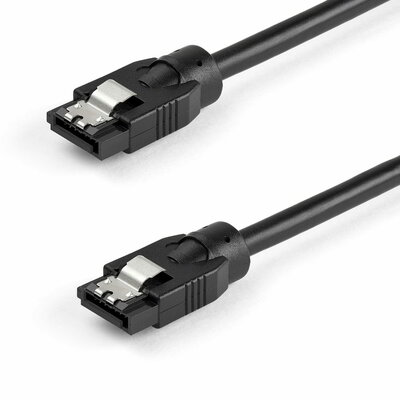 Startech - 0,3 m-es kerek SATA kábel - SATRD30CM