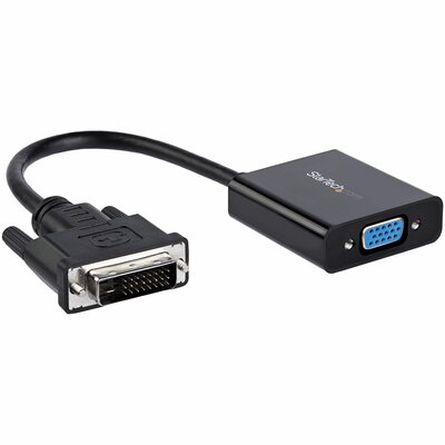Startech - DVI-D - VGA aktív adapter átalakító kábel - DVI2VGAE