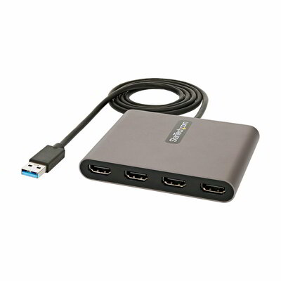 Startech - USB 3.0 - Quad HDMI adapter - USB32HD4