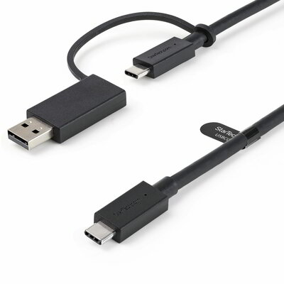 Startech - 1 m-es (3,3 láb) USB-C kábel USB-A adapterrel - USBCCADP