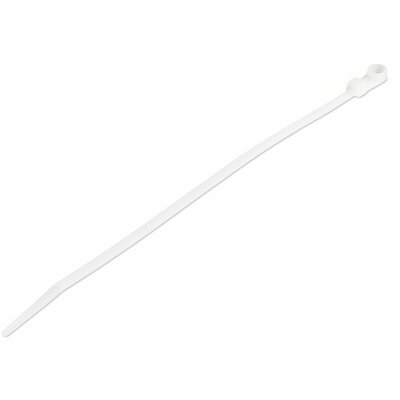 Startech - 100 darab 20 cm-es kábelkötegelők rögzítőfurattal - CBMZTS10N4