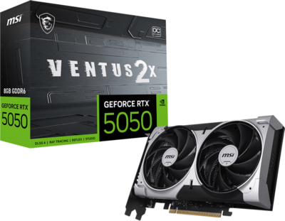 MSI RTX5050 - 8G VENTUS 2X OC