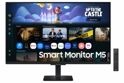 SAMSUNG - Smart monitor M5 M50F - LS32FM500EUXDU