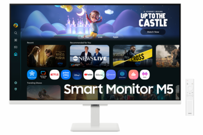 SAMSUNG - Smart monitor M5 M50F - LS27FM501EUXDU