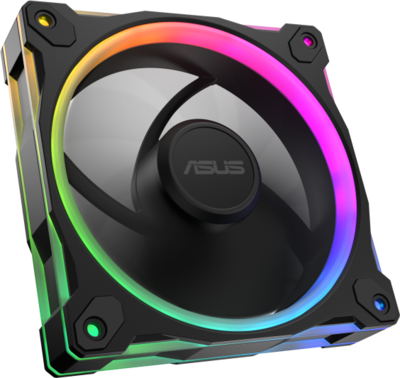 ASUS - Prime MR120 ARGB Reverse Fan - Single Pack - Fekete