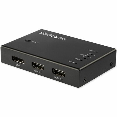 Startech - 4 portos HDMI videó kapcsoló - VS421HDDP