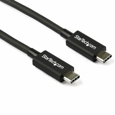 Startech - 80 cm-es (2,6 láb) Thunderbolt 3 kábel - TBLT34MM80CM