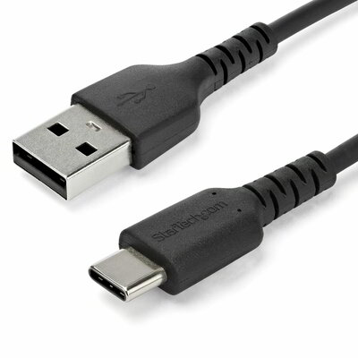 Startech - 1 m-es USB-A - USB-C gyorstöltő kábel - RUSB2AC1MB