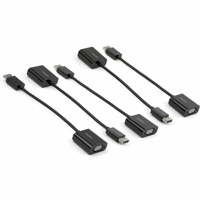 Startech - 5 darabos DisplayPort - VGA adapter - DP2VGA3X5
