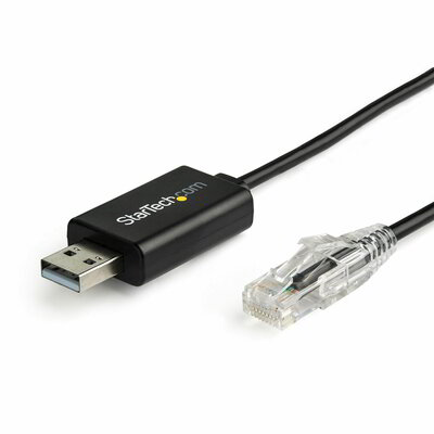 Startech - 1,8 m-es Cisco USB konzolkábel - USB - RJ45 - ICUSBROLLOVR