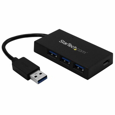Startech - 4 portos USB 3.0 Hub - HB30A3A1CFB