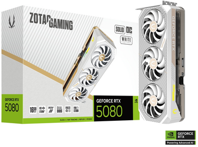 ZOTAC RTX5080 - SOLID OC White Edition - ZT-B50800Q-10P