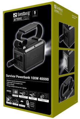 Sandberg - Survivor Powerbank 100W 40000 - 421-14