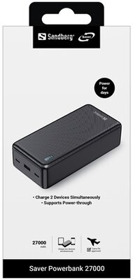 Sandberg - Saver Powerbank 27000 - 320-43