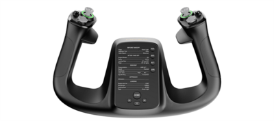 Moza Racing kiegészítő - Flight MFY YOKE vezérlő (Hall effect, RGB) - AS012