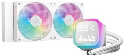 DeepCool - LP240 WH AIO CPU VÍZHŰTÉS - FEHÉR