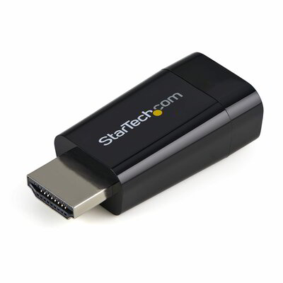 Startech - Kompakt HDMI-VGA adapter - HD2VGAMICRO