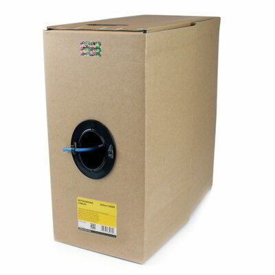 Startech - Cat 6 Ethernet kábel - 1000 láb (304,8 m) kék - WIR6CMRBL