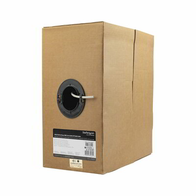 Startech - Cat 6 Ethernet kábel - 1000 láb (304,8 m) szürke - WIR6CMRGR