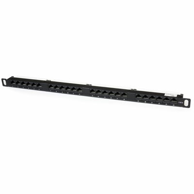 Startech - 24 portos 0,5U Cat5e patchpanel - PANELHU24