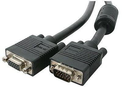 Startech - 15 m-es koax nagy felbontású monitor VGA videó hosszabbító kábel - MXTHQ15M
