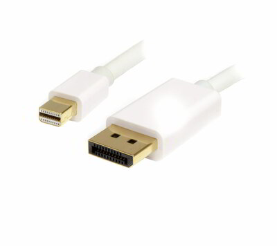 Startech - 1 m-es (3 láb) Mini DisplayPort - DisplayPort 1.2 kábel - MDP2DPMM1MW