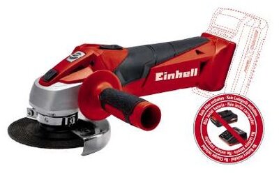 Einhell PXC TC-AG 18/115 Li-Solo akku és töltő nélkül akkumulátoros sarokcsiszoló - 4431130