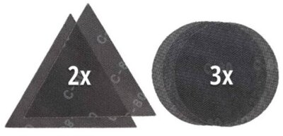 Einhell KWB 5db-os csiszolórács készlet - 49491005