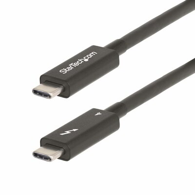 Startech - 2 m-es aktív Thunderbolt 4 kábel - A40G2MB-TB4-CABLE