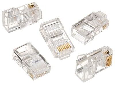 Gembird - UTP RJ45 dugó CAT5e 1db - LC-8P8C-001/100