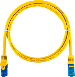NIKOMAX - UTP, CAT6, LSZH, 0,2m, sárga - NMC-PC4UE55B-ES-002-C-YL
