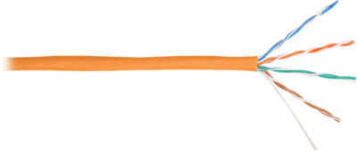 NIKOMAX Falikábel U/UTP CAT5e BC, 24AWG, LSZH, beltéri, 305m, narancssárga - NMC 4100C-OR