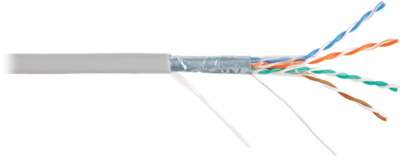NIKOMAX Falikábel F/UTP CAT5e PVC, 24AWG, beltéri, 305m, szürke - NMC 4200A-GY