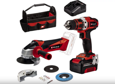 Einhell TE-TK 18/2 Li Kit CD+AG akkus szerszámgép szett - 4257240