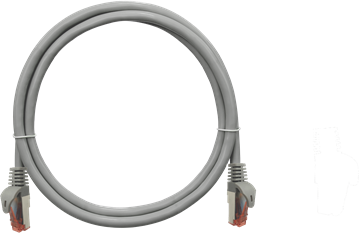 NIKOMAX - S/FTP CAT6 LSOH, 0,5m, szürke - NMC-PC4SE55B-ES-005-C-GY