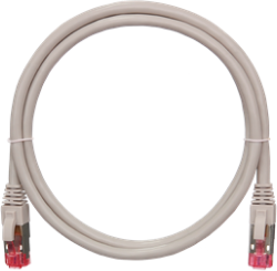 NIKOMAX - S/FTP CAT6a LSOH, 5m, szürke - NMC-PC4SA55B-ES-050-C-GY