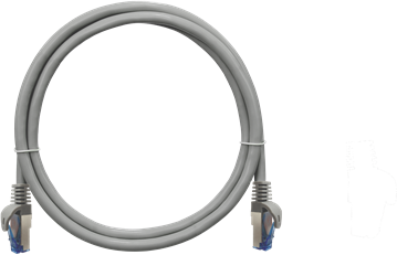 NIKOMAX - S/FTP CAT6 LSOH, 2m, szürke - NMC-PC4SE55B-ES-020-C-GY