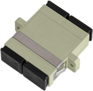 NIKOMAX Optikai toldó SC, MM, duplex, Fali dobozhoz, bézs - NMF-OA2MM-FN-SCU-SCU-BG-50