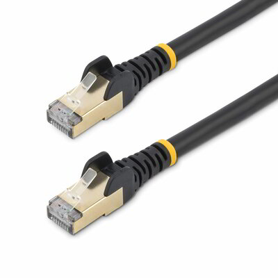 Startech - 5 m-es CAT6a Ethernet kábel - 6ASPAT5MBK