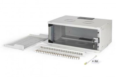 Assmann-DIGITUS SOHO Pro hálózati készlet, 483 mm (19") - 4U, 540 x 400 mm (Szé x Mé) - DN-49200-SET