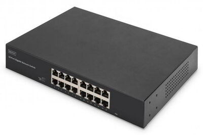 Assmann-DIGITUS 16 portos gigabites switch, 19 hüvelykes, nem menedzselt - DN-80112-2