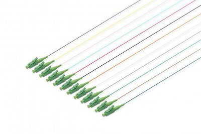 Assmann-DIGITUS színes pigtailek, LC/APC OS2 09/125 µ, Simplex - DK-29332-02/APC