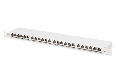 Assmann-DIGITUS CAT 6A, EA osztályú nagy sűrűségű patchpanel, árnyékolt - DN-91624S-SL-EA-G