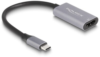 Delock USB Type-C adapter HDMI (DP Alt Mode) 8K-hez HDR funkcióval alumínium